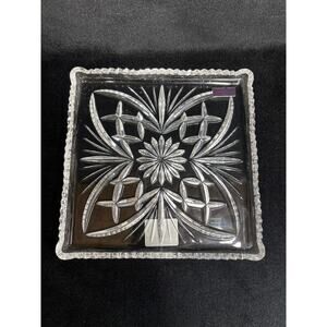 Marquis by Waterford Lead Crystal Newberry Square 7.5" Tray 40000416